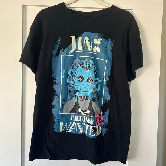 Arcane Other - League of Legends Arcane Puff Print Jinx T-shirt